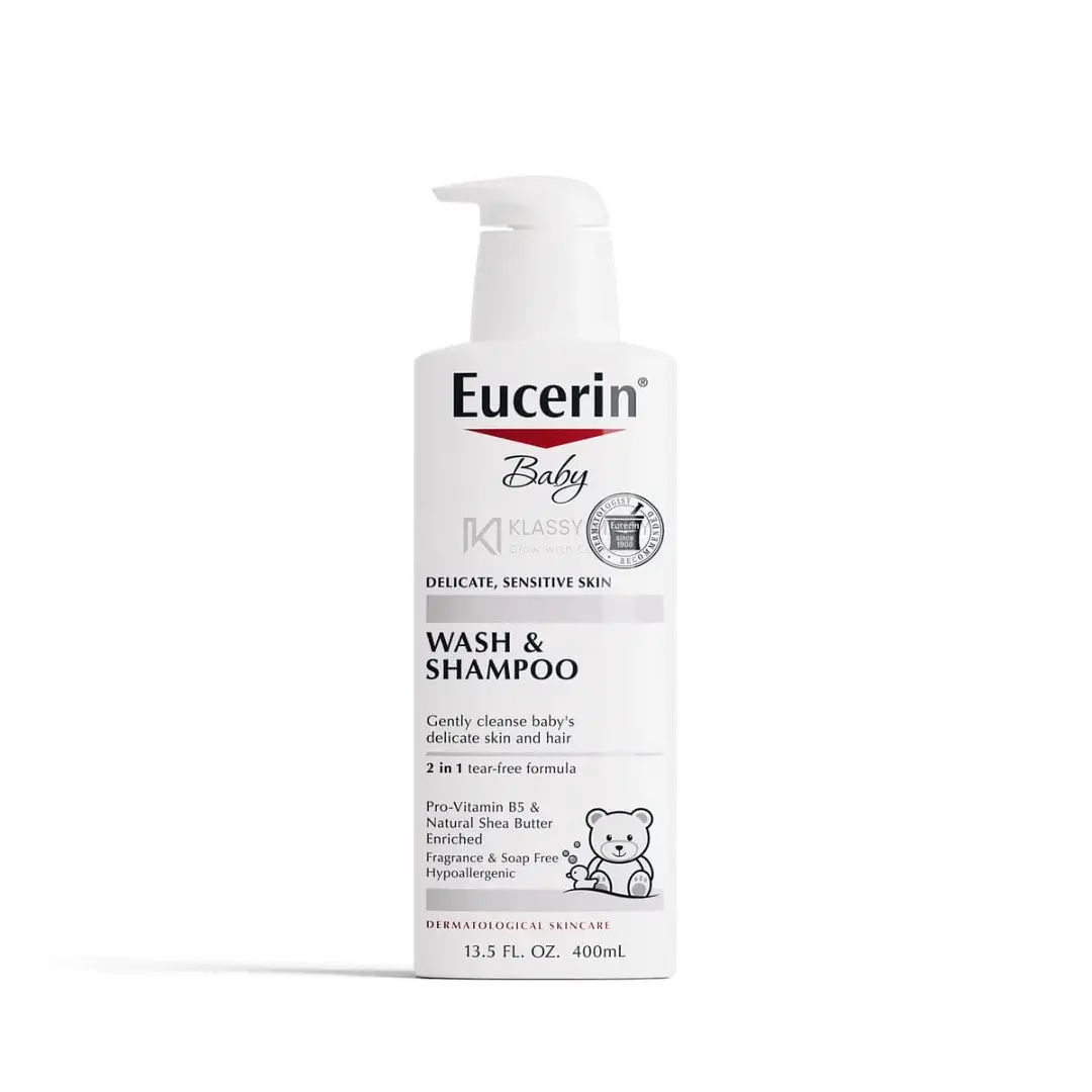 EUCERIN BABY WASH AND SHAMPOO 400ML